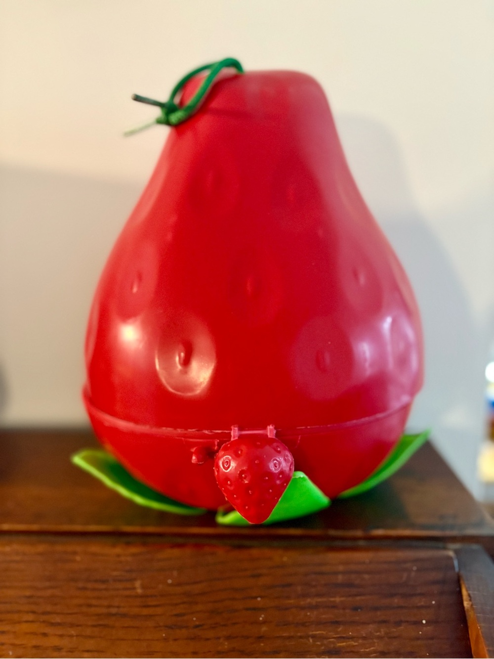 Vintage Strawberry Shortcake Strawberry Carrying Case - Great Condition!